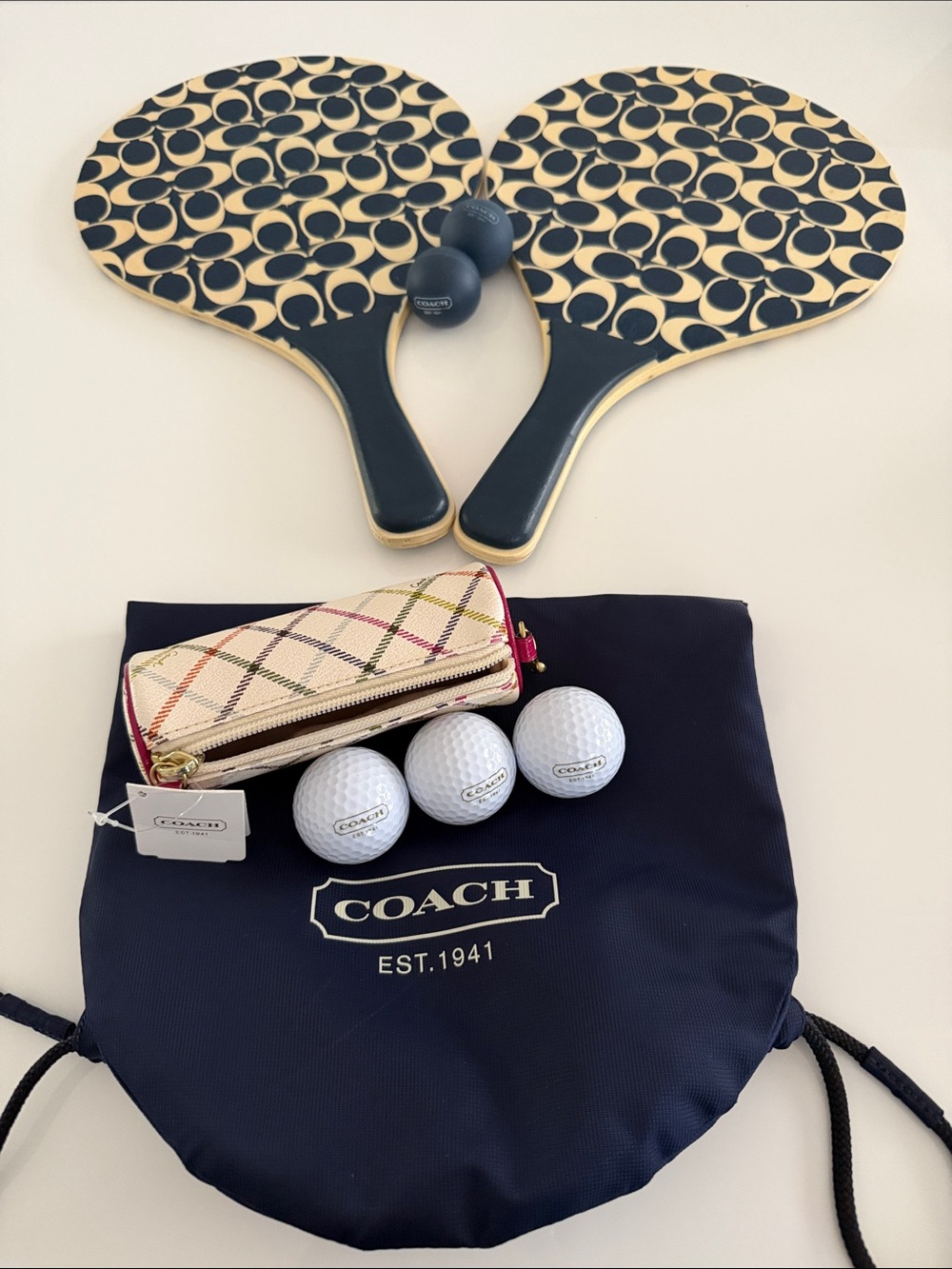 COACH Sports: Paddle and Golf balls set